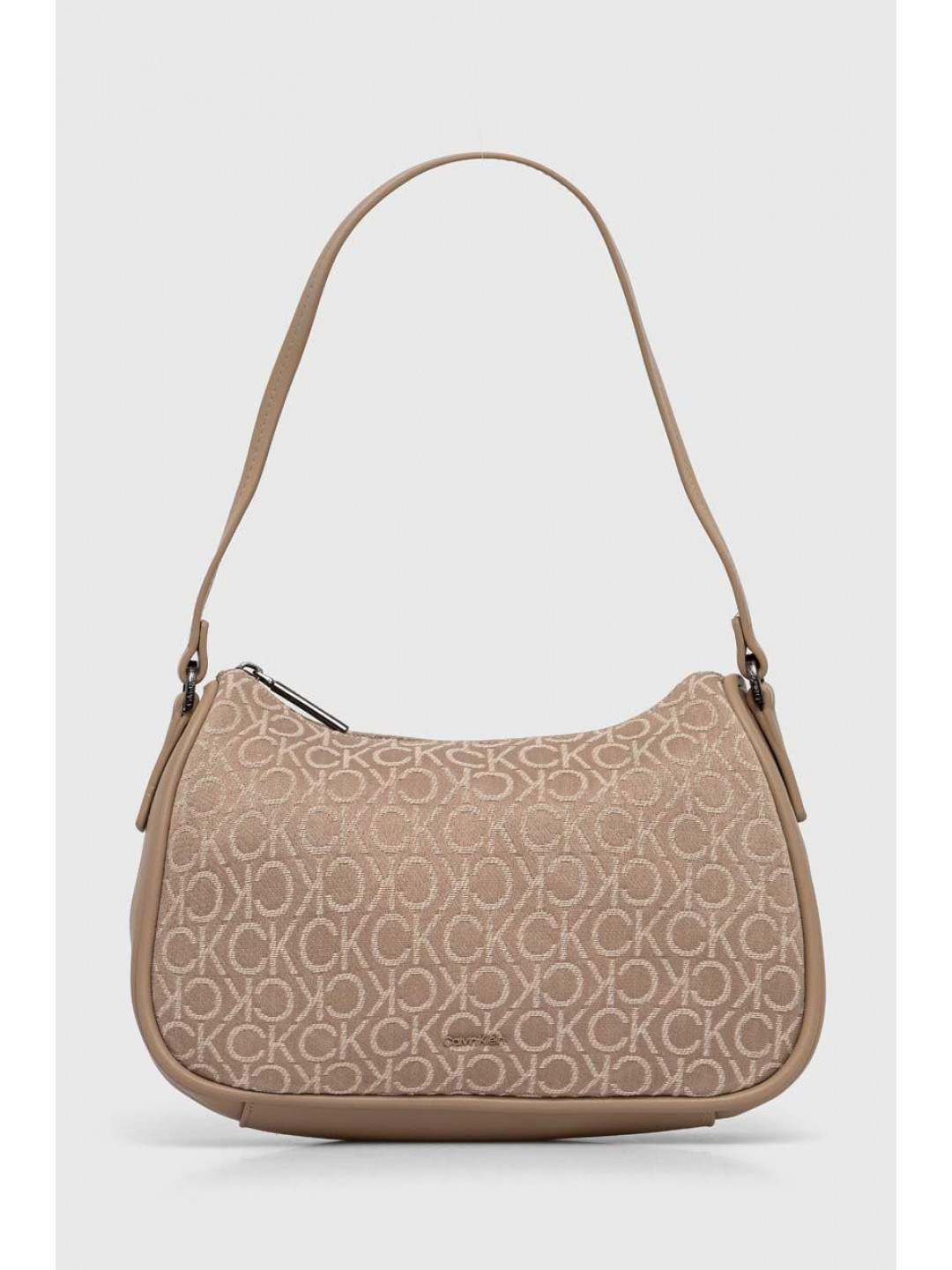 Kabelka Calvin Klein béžová barva K60K612333